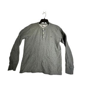 Brooks Brothers 3 Button L/S Grey Sweat Shirt Mens‎ Medium